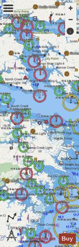 ALBEMARLE SOUND TO NEUSE RIVER  NORTH CAROLINA Marine Chart - Nautical Charts App - Streets