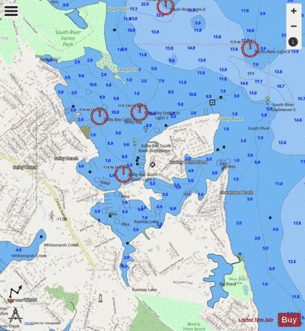 SELBY BAY INSET Marine Chart - Nautical Charts App - Streets