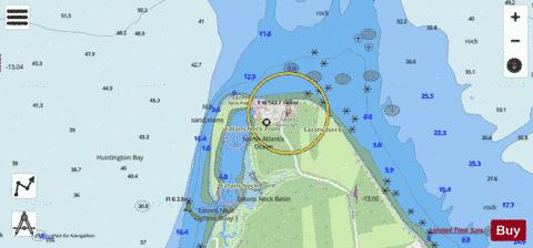 EATONS NECK INSET 12 Marine Chart - Nautical Charts App - Streets