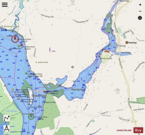 HAMBURG COVE EXTENSION Marine Chart - Nautical Charts App - Streets