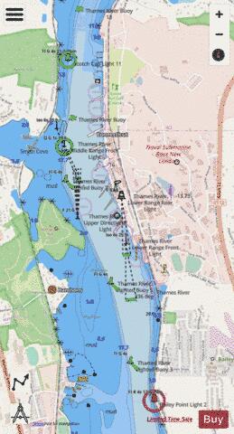 BAILEY POINT TO SMITH COVE Marine Chart - Nautical Charts App - Streets