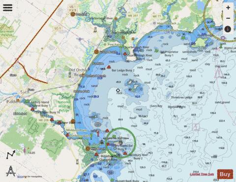 SACO BAY AND VICINITY  ME Marine Chart - Nautical Charts App - Streets