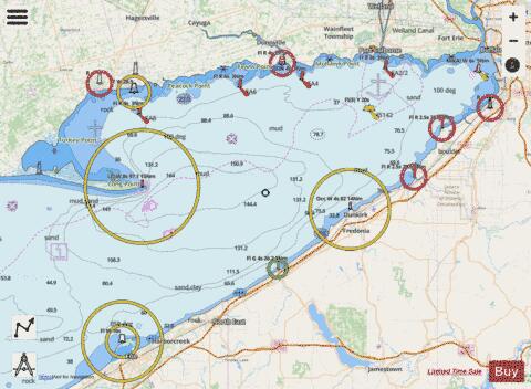 BUFFALO TO ERIE Marine Chart - Nautical Charts App - Streets