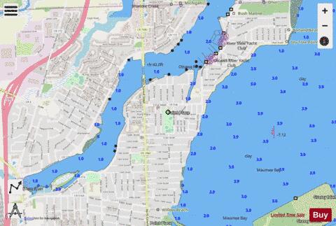 WEST END OF LAKE ERIE PAGE 8 Marine Chart - Nautical Charts App - Streets
