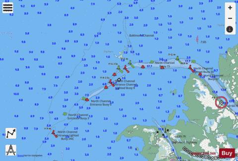 LAKE ST CLAIR PAGE 30 Marine Chart - Nautical Charts App - Streets