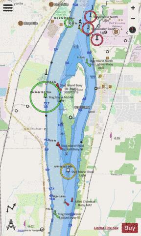 ST CLAIR RIVER PAGE 47 Marine Chart - Nautical Charts App - Streets