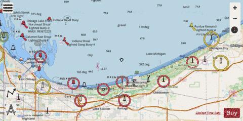 CHICAGO AND SOUTH SHORE PAGE 30 Marine Chart - Nautical Charts App - Streets
