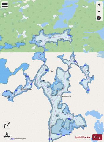 CROOKED LAKE EXTENSION Marine Chart - Nautical Charts App - Streets