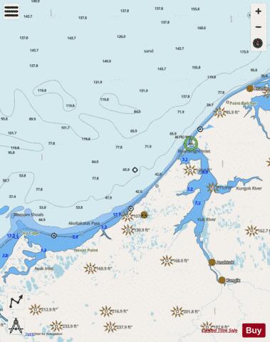 NOKOTLEK PT TO WAINWRIGHT INLET Marine Chart - Nautical Charts App - Streets