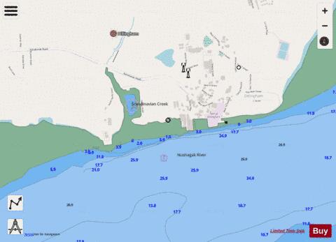 DILLINGHAM SMALL BOAT BASIN Marine Chart - Nautical Charts App - Streets
