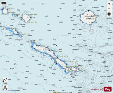 AMCHITKA ISLAND AND APPROACHES Marine Chart - Nautical Charts App - Streets