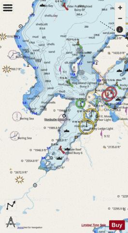 CAPTAINS BAY Marine Chart - Nautical Charts App - Streets