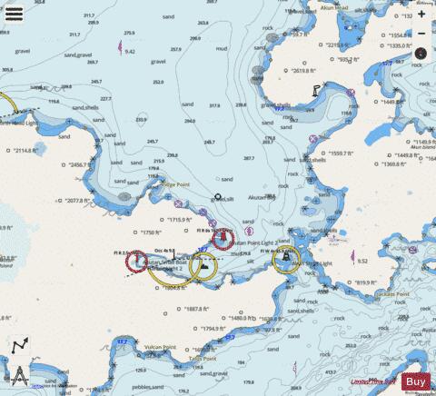 AKUTAN BAY Marine Chart - Nautical Charts App - Streets