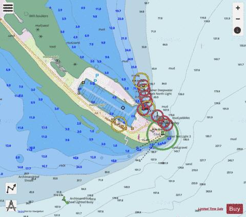 HOMER HARBOR Marine Chart - Nautical Charts App - Streets