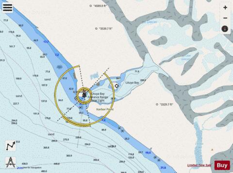 LITUYA BAY Marine Chart - Nautical Charts App - Streets