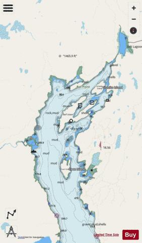 CONTINUATION OF GEORGE INLET Marine Chart - Nautical Charts App - Streets