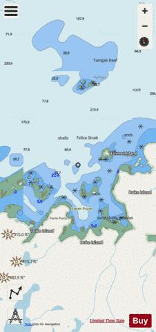 RYUS BAY Marine Chart - Nautical Charts App - Streets