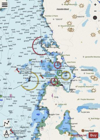 PORT CHESTER Marine Chart - Nautical Charts App - Streets