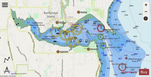 POSSESSION SOUND TO OLYMPIA Marine Chart - Nautical Charts App - Streets