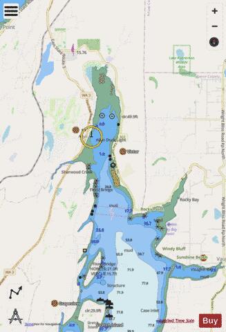 CASE INLET EXTENSION Marine Chart - Nautical Charts App - Streets