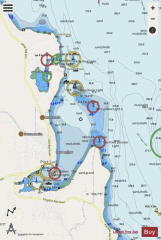 PORT LUDLOW Marine Chart - Nautical Charts App - Streets