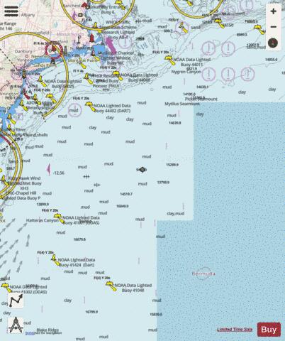 PLOTTING SHEET NEWPORT TO BERMUDA Marine Chart - Nautical Charts App - Streets