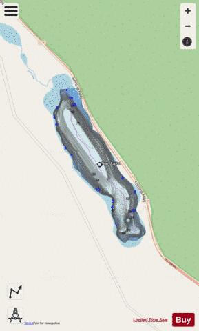 Jean Lake depth contour Map - i-Boating App - Streets