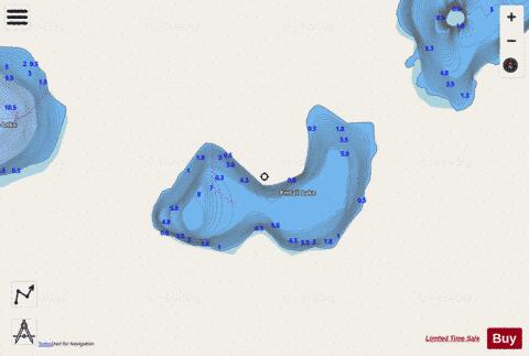 Pintail Lake depth contour Map - i-Boating App - Streets