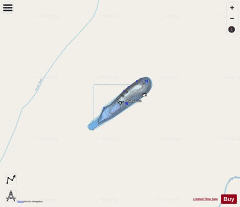 Ruby Lake  Rose depth contour Map - i-Boating App - Streets