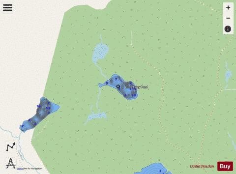 Foley Pond Little ,Somerset depth contour Map - i-Boating App - Streets