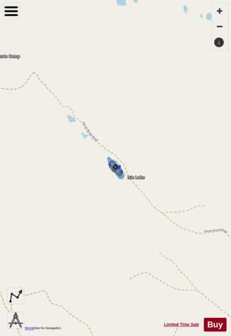 Isie Lake ,Aroostook depth contour Map - i-Boating App - Streets