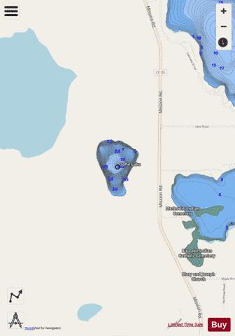 Sofie Lake depth contour Map - i-Boating App - Streets