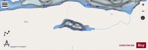 Pemmican Lake depth contour Map - i-Boating App - Streets