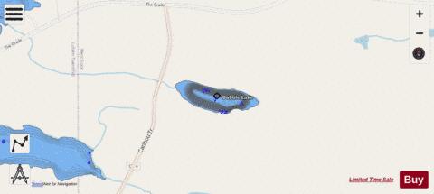 Babble Lake depth contour Map - i-Boating App - Streets