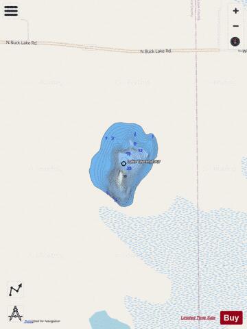 Lake Twentyfour depth contour Map - i-Boating App - Streets