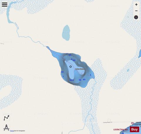Lake Helen depth contour Map - i-Boating App - Streets