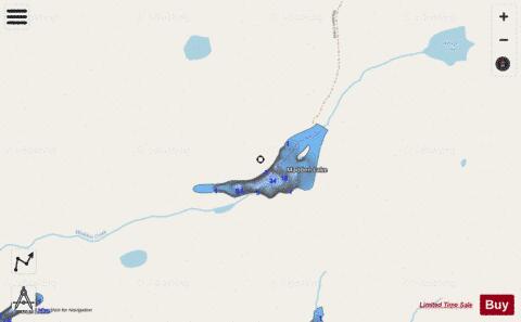 Madden Lake depth contour Map - i-Boating App - Streets