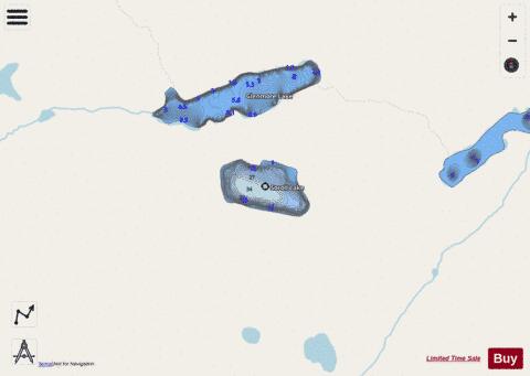 Soroll Lake depth contour Map - i-Boating App - Streets