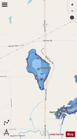 Doherty Lake depth contour Map - i-Boating App - Streets