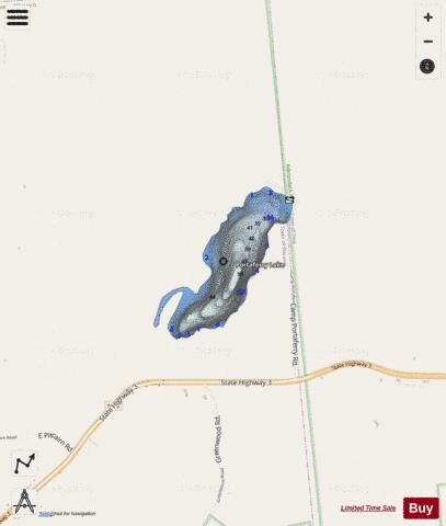 Portaferry Lake depth contour Map - i-Boating App - Streets