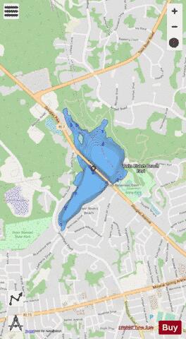 Wenscott depth contour Map - i-Boating App - Streets