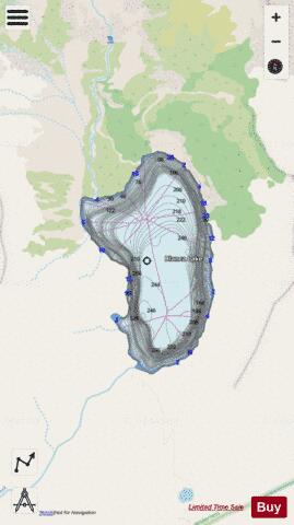 Blanca Lake,  Snohomish County depth contour Map - i-Boating App - Streets