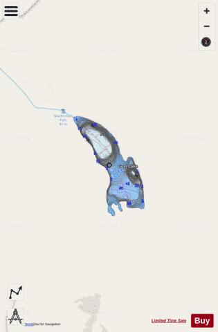 Goat Lake,  Snohomish County depth contour Map - i-Boating App - Streets