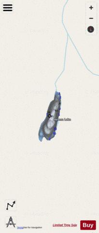 Helena Lake depth contour Map - i-Boating App - Streets