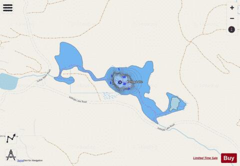 Kellogg Lake,  Snohomish County depth contour Map - i-Boating App - Streets