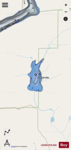 Roberts Lake,  Okanogan County depth contour Map - i-Boating App - Streets