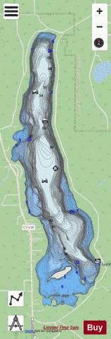 Lake Lucerne depth contour Map - i-Boating App - Streets