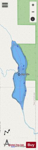 Hay Lake depth contour Map - i-Boating App - Streets
