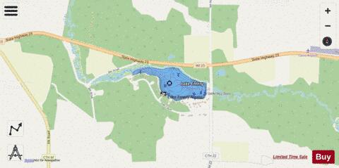 Lake Emery depth contour Map - i-Boating App - Streets