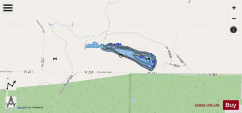 Long Lake I depth contour Map - i-Boating App - Streets